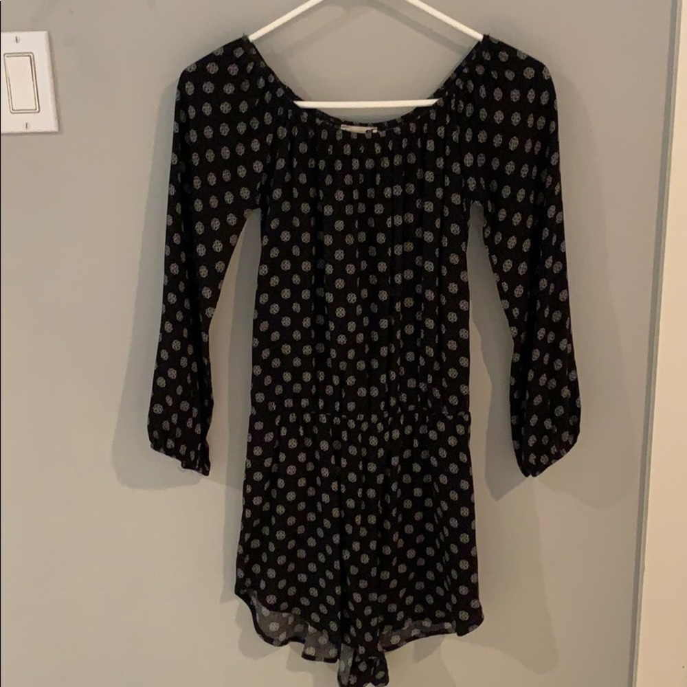 Long sleeve romper
